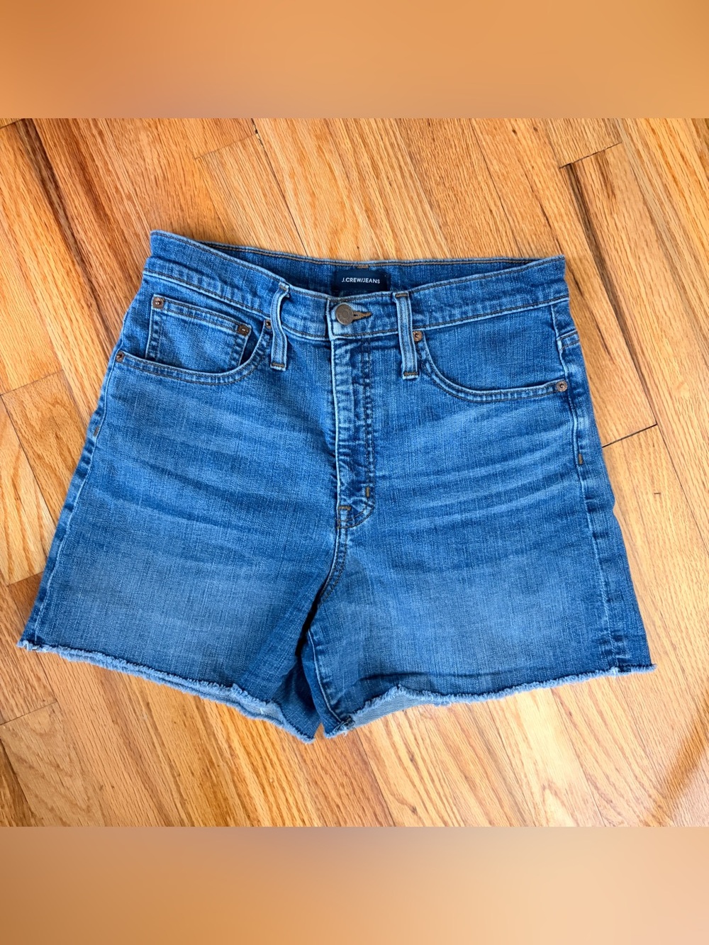 J.Crew Denim High-Rise Cutoff Shorts 27
